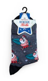 Изображение товара Носки мужские новогодние «Брестские», р. 25