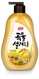 Изображение товара Средство для мытья посуды Trio Рисовые отруби, 750 мл