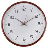 Изображение товара Часы настенные Ladecor Chrono деревянная отделка, d 30 см