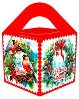 Изображение товара Коробка подарочная «Стрекоза» Кубик большой 700 г, в ассортименте