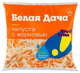 Изображение товара Смесь салатная капуста белокочанная морковь, 200 г