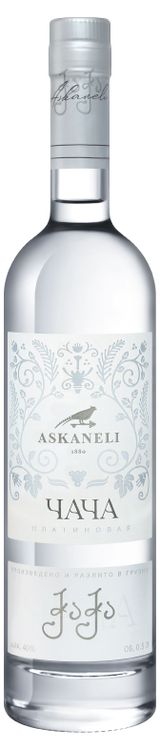 Изображение товара Водка виноградная Askaneli Чача платиновая Грузия, 0,5 л