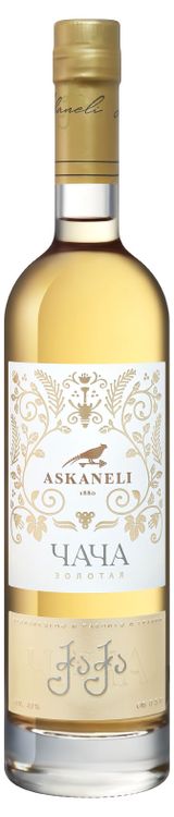 Изображение товара Водка виноградная Askaneli Чача золотая Грузия, 0,5 л
