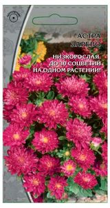Изображение товара Семена «Ваше хозяйство» Астра Зарево, 0,2 г