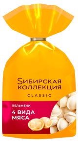 Изображение товара Пельмени мясные «Sибирская Коллекция» 4 вида мяса, 700 г