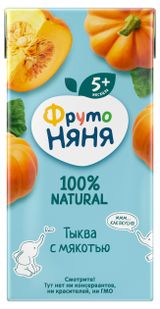 Изображение товара Нектар «ФрутоНяня» тыквенный с мякотью с 5 месяцев, 200 мл