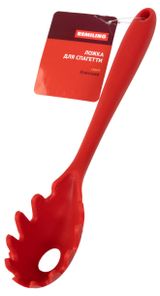 Изображение товара Ложка для спагетти Классика силиконовая красная, 1 шт
