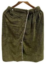 Изображение товара Килт мужской для бани оливковый, 75х145 см