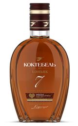 Изображение товара Коньяк «Коктебель» 7 лет Россия, 0,25 л