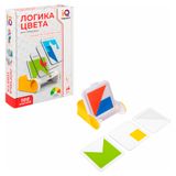 Изображение товара Игра-головоломка настольная 1TOY Логика цвета