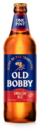 Изображение товара Напиток пивной Old Bobby Ale 4,5%, 0,568 л