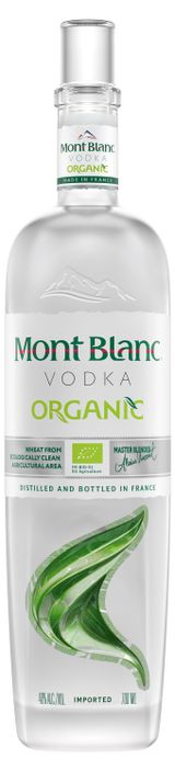 Изображение товара Водка Mont Blanc Organic Франция, 0,7 л
