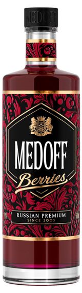 Изображение товара Настойка сладкая Medoff Berries Россия, 0,5 л