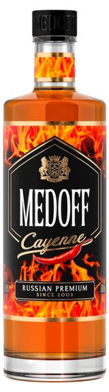Изображение товара Настойка горькая Medoff Cayenne Россия, 0,5 л