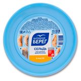 Изображение товара Сельдь слабосоленая «Балтийский Берег» По-царски филе-кусочки в масле, 400 г