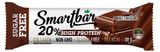 Изображение товара Батончик протеиновый Smartbar Двойной шоколад в молочной глазури без сахара, 38 г