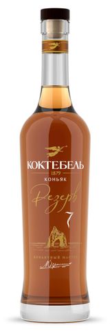 Изображение товара Коньяк «Коктебель» Коктебель-Резерв семилетний Россия, 0,5 л