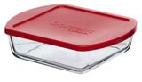 Изображение товара Форма для запекания Pasabahce Borcam с крышкой 210х164 мм, 1,04 л