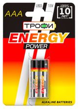 Изображение товара Батарейки «Трофи» LR03-2BL ENERGY POWER Alkaline AAA, 2 шт