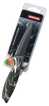 Изображение товара Нож для очистки и нарезки овощей и фруктов RemiLing Black marble, 9 см