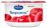 Изображение товара Творожок «Савушкин» вишня 3.5% Беларусь, 120 г