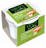 Изображение товара Крем сметанный Veg's Family Vegan на кокосовом масле без глютена постный 20%, 170 г