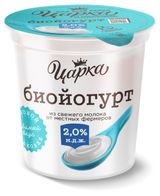 Изображение товара Биойогурт «ЦарКа» 2%, 400 г