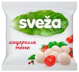 Изображение товара Сыр рассольный Моцарелла мини Sveza 45% БЗМЖ Беларусь, 100 г