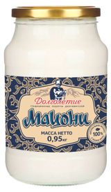 Изображение товара Продукт кисломолочный «Долголетие» Мацони 3,6-4,2% БЗМЖ охлажденный, 950 г