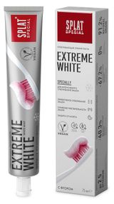 Изображение товара Зубная паста Splat Extreme White экстра отбеливающая, 75 мл