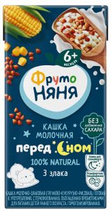 Изображение товара Каша молочная «ФрутоНяня» мультизлаковая с 6 мес., 200 мл