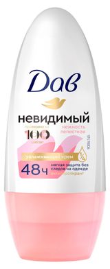 Изображение товара Дезодорант-антиперспирант женский «Дав» Нежность лепестков Невидимый шариковый, 50 мл