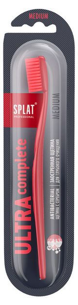Изображение товара Зубная щетка SPLAT Ultra Complete для комплексного ухода средняя жесткость цвет в ассортименте, 1 шт