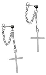 Изображение товара Серьги Golden Tree Крестики длинные, 1 пара