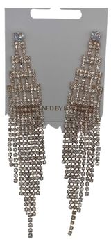 Изображение товара Серьги Golden Tree круглые со стразами, 1 пара