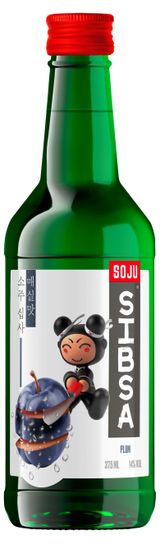 Изображение товара Соджу Sibsa Слива Россия, 375 мл