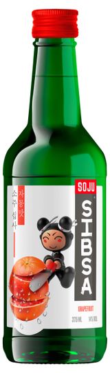 Изображение товара Соджу Sibsa Грейпфрут Россия, 375 мл