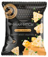 Изображение товара Флайчипсы АШАН Золотая птица 3 сыра и лук, 40 г