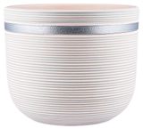 Изображение товара Горшок керамический Garden Star белый, 12 см