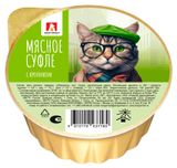 Изображение товара Влажный корм для кошек «Зоогурман» Мясное суфле с кроликом, 100 г