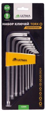 Изображение товара Набор ключей Ultima TORX удлиненные, 9 шт