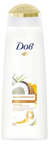 Изображение товара Шампунь для волос «Дав» Nourishihg Secrets Восстановление с кокосовым маслом и куркумой, 250 мл