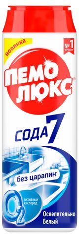 Изображение товара Чистящий порошок «Пемолюкс» Ослепительно белый, 480 г