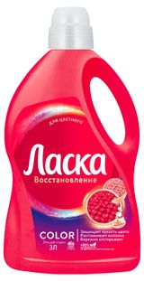 Изображение товара Гель для стирки цветного белья «Ласка» Color, 3 л (50 стирок)