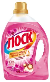 Изображение товара Гель для стирки «Лоск» Ароматерапия Орхидея и Масло Макадамии для цветного и белого белья, 2,19 л (30 стирок)