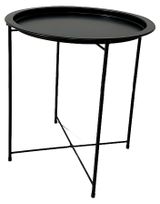 Изображение товара Стол журнальный черный, 47х47х50 см