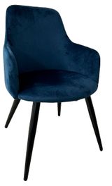 Изображение товара Стул Турин синий, 60,5х53,5х81,5 см