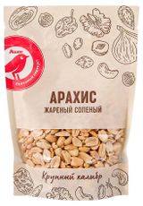 Изображение товара Арахис АШАН Красная птица жареный с солью, 150 г
