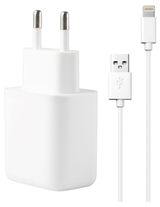 Изображение товара Сетевое зарядное устройство Red Line NQC-13 + кабель Lightning белый