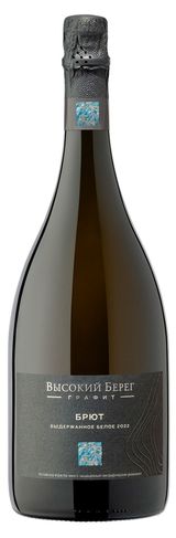Изображение товара Игристое вино «Высокий Берег» Выдержанное белое брют Россия, 1,5 л
